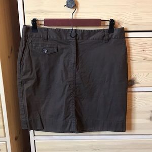 Ann Taylor Brown Skirt Size 10 Petite